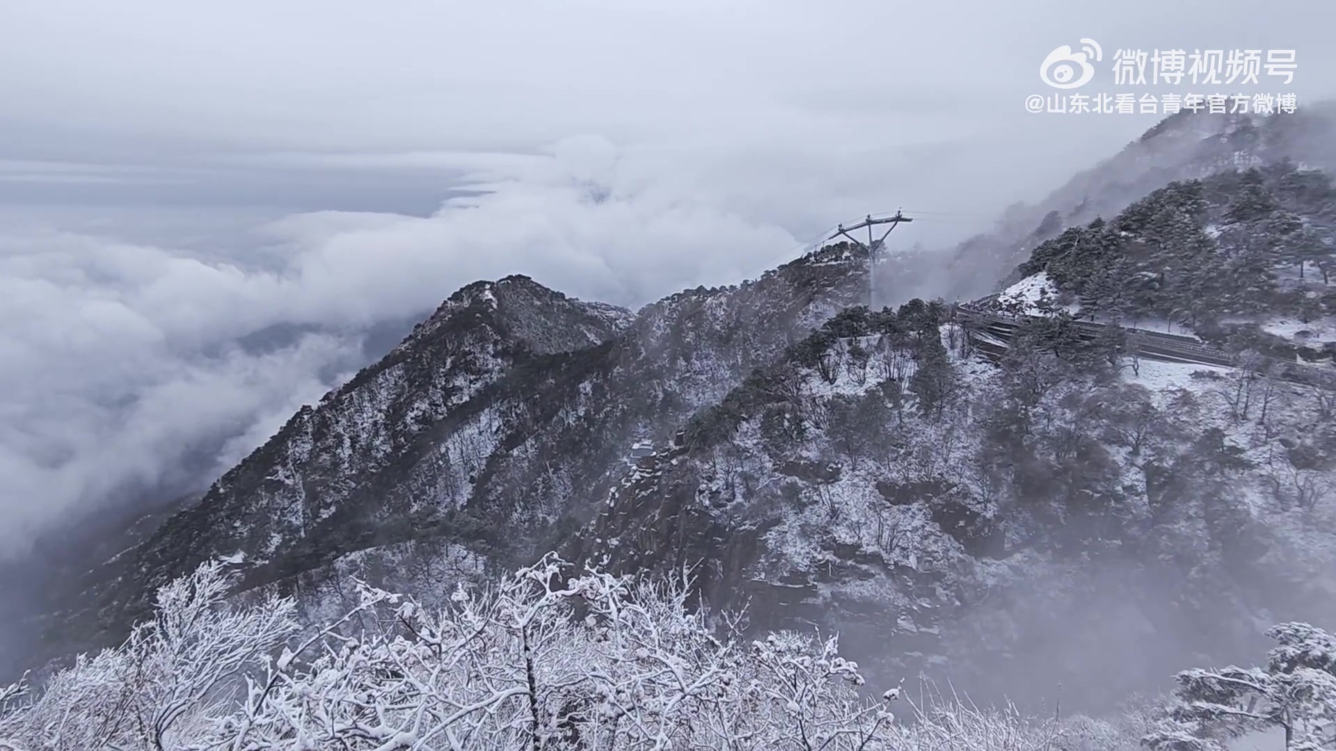 db真人官网-效仿泰山队，泰山队球迷组织连续18年登泰山，山顶体感温度零下